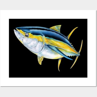 Yellowfin Tuna Posters and Art